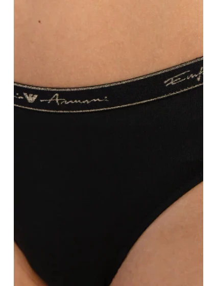 Dámské kalhotky 2 pack  00020 Černá  model 16264434 - Emporio Armani