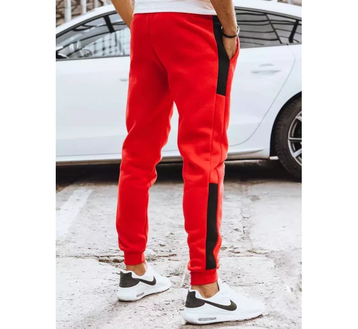 FashionStreet červené pánske tepláky UX3730 FashionStreet červené pánske tepláky UX3730