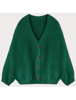 Ľahký zelený oversize sveter (59100)