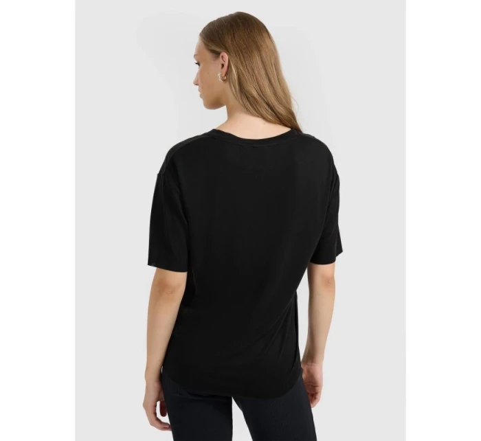 Dámske modalové tričko oversize 4F 4FRAW25TTSHF3283-21S