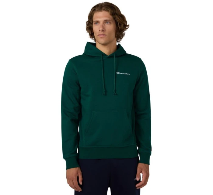 Pánská mikina s kapucí zelená  pánské model 21813889 - CHAMPION