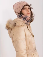 Czapka AT CZ model 19014883 jasny różowy - FPrice Czapka AT CZ model 19014883 jasny różowy - FPrice