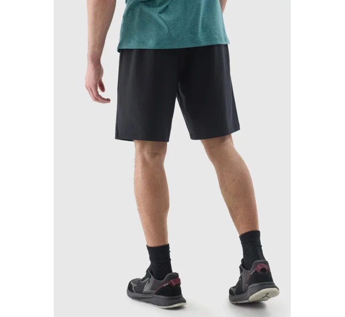 Pánské sportovní rychleschnoucí šortky 4F - černé