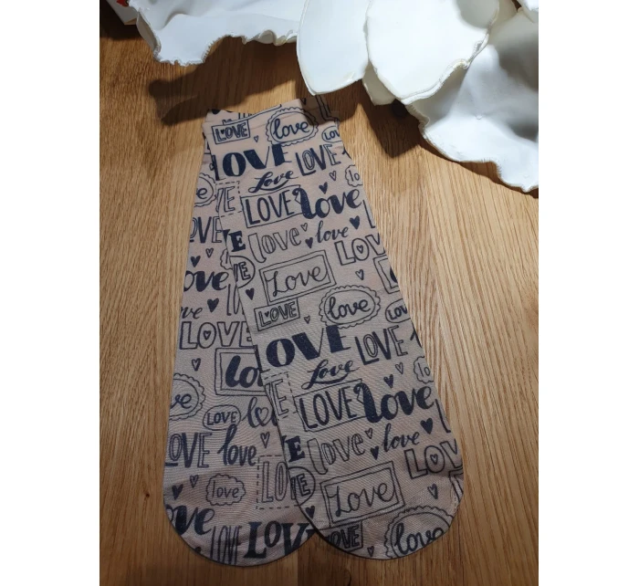 Dámske vzorované ponožky Magnetism lycra 20 den