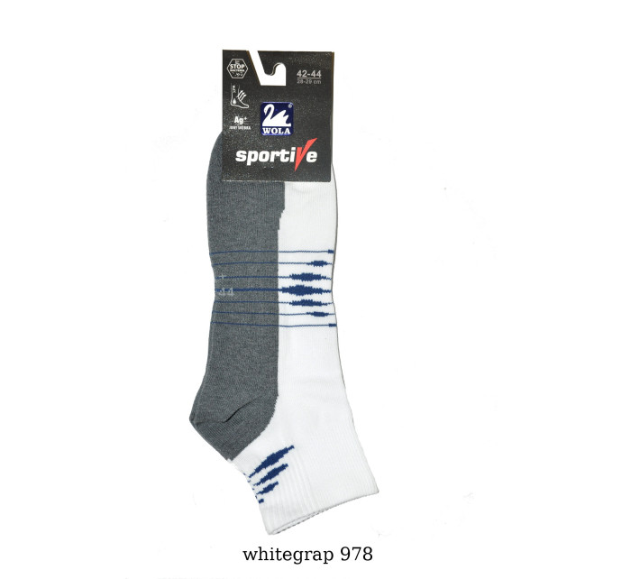 Pánske členkové ponožky Wola W 94.1N4 Ag +