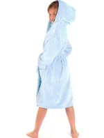 Detský župan Siena s kapucňou 9156 svetlomodrý - Vestis