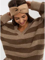 Dámsky sveter LC SW 8030 tmavo lila Dámsky sveter LC SW 8030 tmavo lila