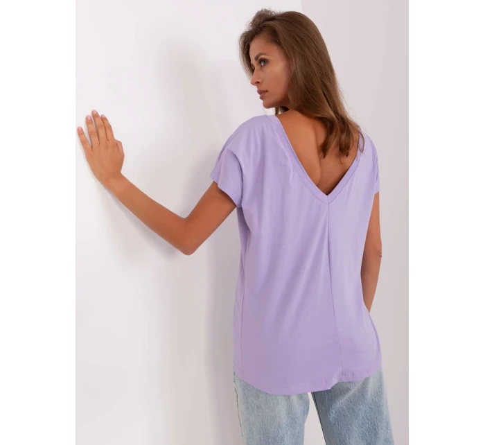 T shirt RV TS model 18848050 jasny fioletowy - FPrice