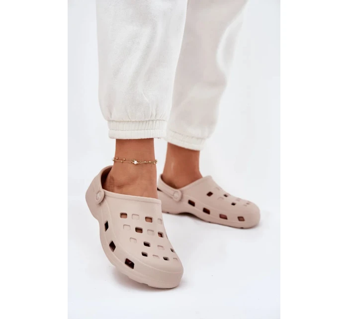 Dámske penové papuče LEMIGO - béžové Dámske penové papuče LEMIGO - béžové