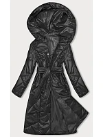 Černá prošívaná bunda na model 18846298 - S'WEST Černá prošívaná bunda na model 18846298 - S'WEST
