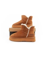 Wrangler Elsa zimní kotníkové boty zateplené pohodlné módní hnědé