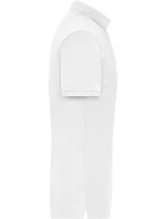 JN Pánské pracovní elastické bio polo Solid 02. white model 22531912 - Daiber JN Pánské pracovní elastické bio polo Solid 02. white model 22531912 - Daiber