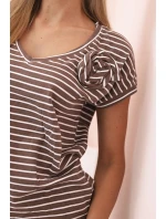 Dámsky bavlnený top na ramienka s výstrihom do V biely Dámsky bavlnený top na ramienka s výstrihom do V biely