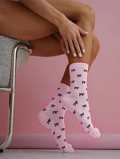 Dámské ponožky Malé model 22044910 Růžové - Milena