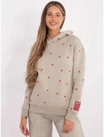 Bluza model 21801751 beżowy - FPrice Bluza model 21801751 beżowy - FPrice