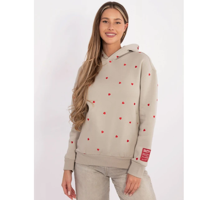 Bluza model 21801751 beżowy - FPrice Bluza model 21801751 beżowy - FPrice