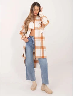 EM košeľa KS 604.67P ťava