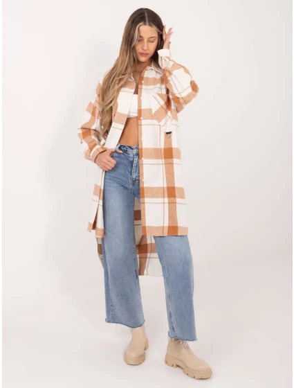 EM košeľa KS 604.67P ťava EM košeľa KS 604.67P ťava