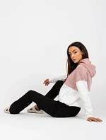 Mikina RV BL 8171.30 biele a ružové