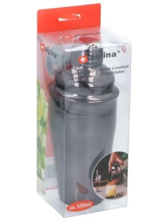 KOKTAILOVÝ ŠEJKER 550ML ALPINA ANYRACITE