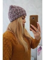 Dámská čepice Eliza dark model 18750869 - K-Fashion Dámská čepice Eliza dark model 18750869 - K-Fashion