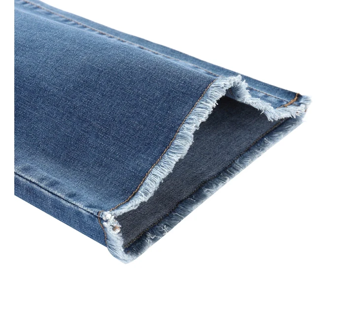 Dámske džínsy s vysokým pásom NAX NAX DAWEA dk.metal blue Dámske džínsy s vysokým pásom NAX NAX DAWEA dk.metal blue