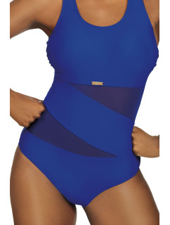 Dámske jednodielne plavky S36W-31 Fashion sport kr. modrá - Vlastné
