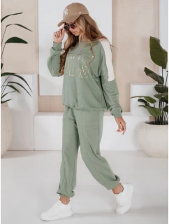 Dámská tepláková souprava light green Dstreet model 21970706 - FashionStreet