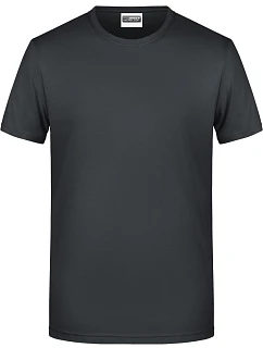 8008 Pánské tričko z bio bavlny model 22437897 black - Daiber