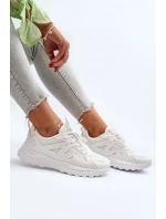 Sneakersy damskie Big Star NN274A084 Białe Sneakersy damskie Big Star NN274A084 Białe