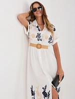 Šaty IR SK 2689 1.88 biela a tmavomodrá