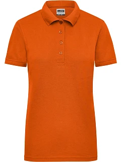 Daiber JN 829 Dámske pracovné polo tričko z piké 02.0829 oranžové