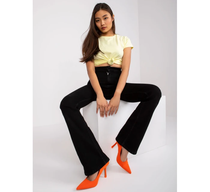 Tričko RV TS model 14824659 světle žlutá - FPrice Tričko RV TS model 14824659 světle žlutá - FPrice