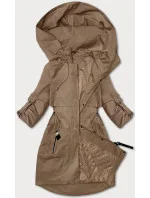 Tmavě béžová dámská bunda typu větrovka model 20867449 - S'WEST