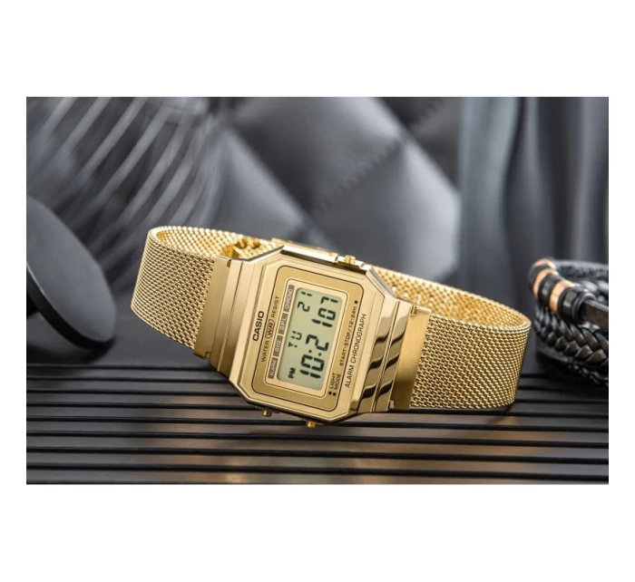 CASIO Vintage pánske hodinky A700WMG-9ADF + BOX