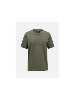 Koszulka Peak Performance M Original Small Logo Tee zielony