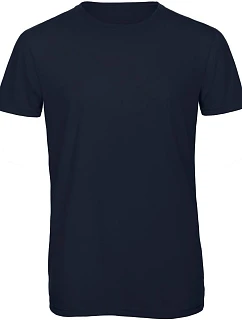 B&C Triblend /men Pánske tričko 01.TM55 námornícka modrá
