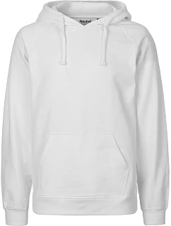 O Pánská mikina s kapucí z bio bavlny white model 22504993 - Neutral