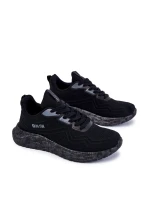 Lekkie Męskie Buty Sportowe Big Star KK174018 Czarne