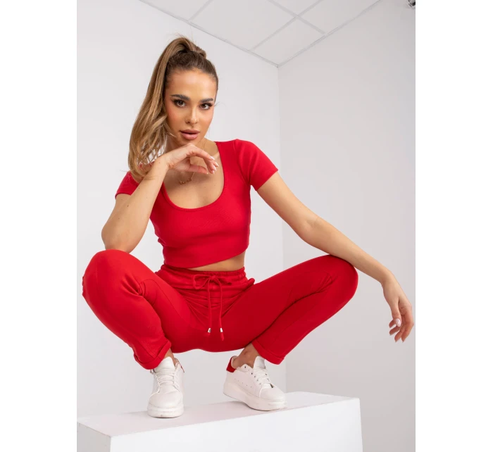 Tepláky RV DR 3589.08X červená Tepláky RV DR 3589.08X červená