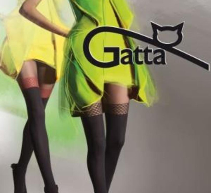 GIRL-UP - vzorované pančuchové nohavice - GATTA