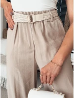 Dámské kalhoty světle hnědé Dstreet model 21977047 - FashionStreet