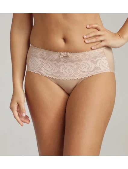 Dámske čipkované nohavičky PLAYTEX FLOWER ELEGANCE RCS MIDI BRIEF - PLAYTEX - nude