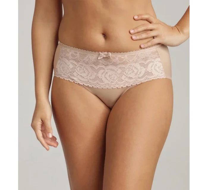Dámske čipkované nohavičky PLAYTEX FLOWER ELEGANCE RCS MIDI BRIEF - PLAYTEX - nude