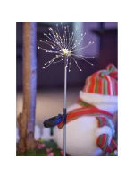 SOLÁRNE SVIETIDLO FÚKAČ STROM OHŇOSTROJ 80CM 90 LED