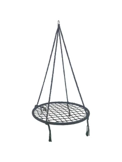 ZÁHRADNÁ HOJDAČKA BOCIANIE HNIEZDO 80CM SIVÁ