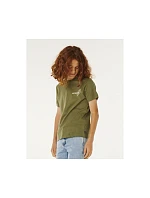 Chlapčenské tričko RIP CURL Eternal Shred Art Tee-Boy, zelené, detské