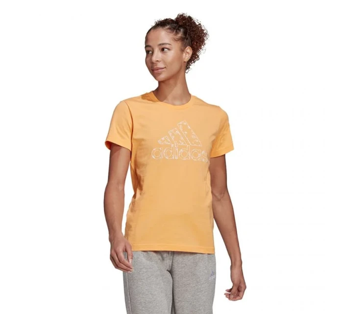 Tričko adidas s kvetinovým vzorom W GL1030