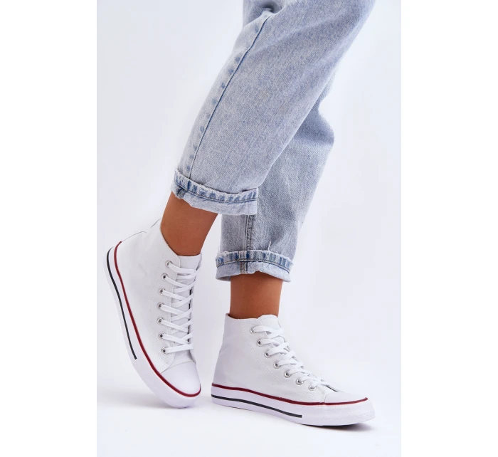 Dámské klasické vysoké boty bílé model 21626512 - Boto Dámské klasické vysoké boty bílé model 21626512 - Boto