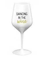 DANCING IN THE WINE - biely nerozbitný pohár na víno 470 ml DANCING IN THE WINE - biely nerozbitný pohár na víno 470 ml